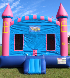 Pink Castle Bounce House